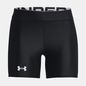 Under Armour Utility Women's Softball Slider Shorts Black Sz Small Compression